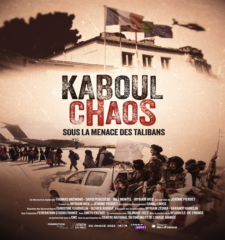 Affiche du documentaire Kaboul Chaos