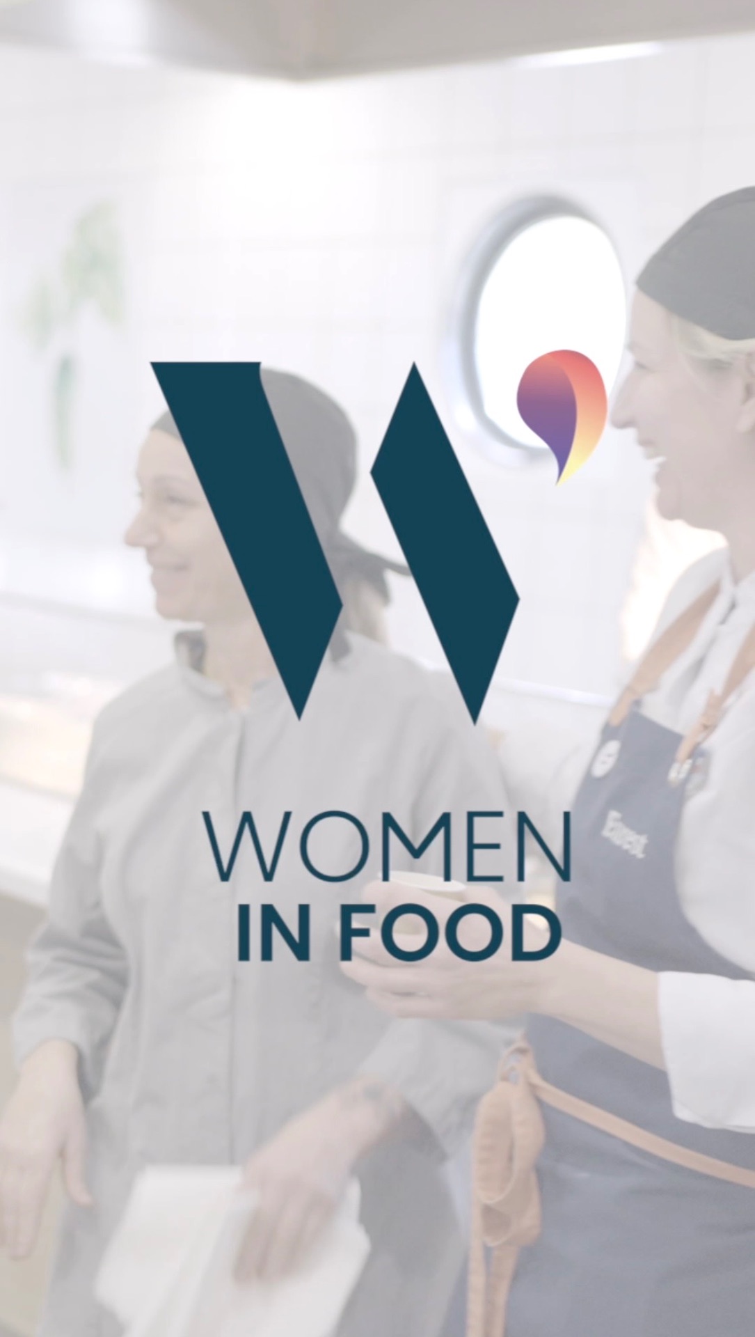 Women in Food — deux cheffes en cuisine, logo Women in Food