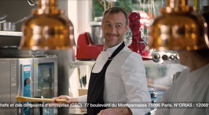 Les chefs en cuisine, billboard GSC